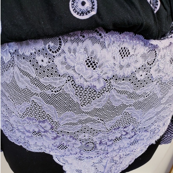 Intimately Free People On Board Boho Lace Bodysuit Large - Picture 8 of 12